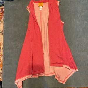 Open Vest with pockets!